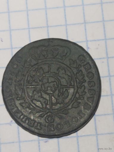 3 гроша 1766(3гр9)