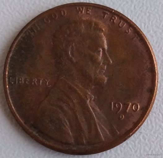 США 1 цент 1970 D . Возможен обмен