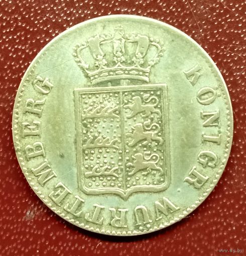 Вюртемберг 6 крейцеров 1842