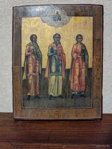 Икона Самон,Гурий и Авив