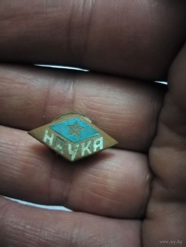 Знак ДСО Наука образца 1940 года винт. Находка