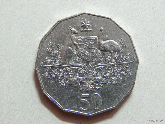 Австралия 50 центов 2001г.