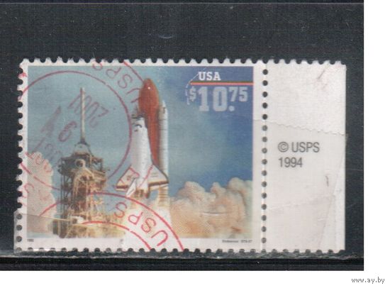 (США-1995 (Мих.2612) , гаш. ,  Космос(одиночка),