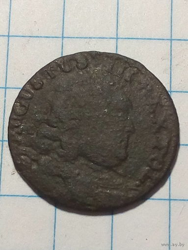 Солид ВКЛ и Речь Посполитая 1752 год F