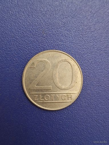 Польша 20 злотых 1987 года