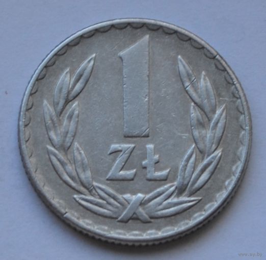 Польша, 1 злотый 1975 г.