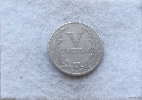 Werty71 Колумбия 5 сентаво 1946