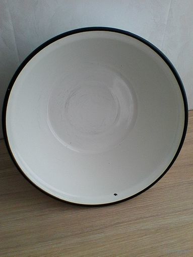 Миска Эмалированная (Большая) - Диаметр 28 см / Высота 10 см.