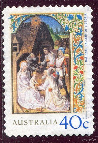 Австралия. Рождество 2001. Самоклейка