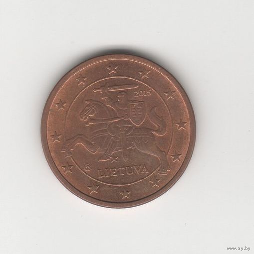 5 евроцентов Литва 2015 Лот 7664