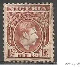 Нигерия. Король Георг VI. 1938г. Mi#49.
