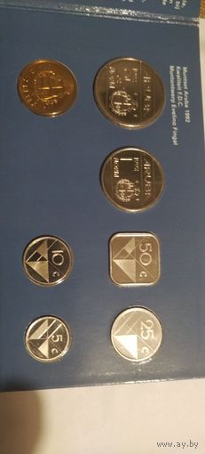 Аруба,набор 1992г