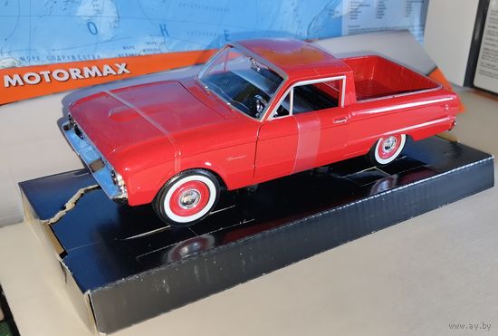 Модель Ford 1960 Форд Ranchero 1/24 металл MotorMax 1:24