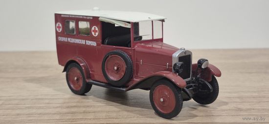 АМО-Ф-15 Скорая медицинская помощь. Автомобиль на службе