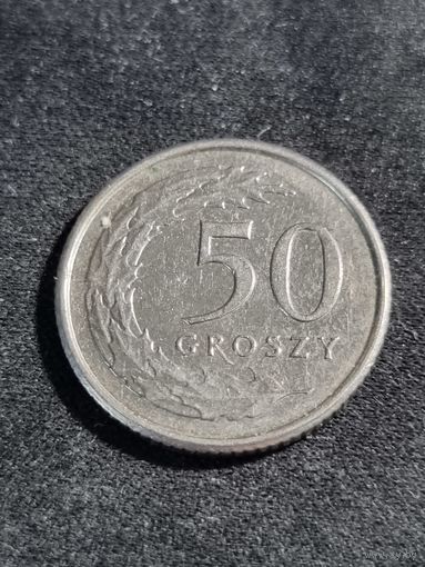 Польша 50 грошей 2015