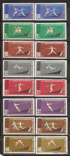 ФФ2 Польша 1962 Спорт следы от наклеек