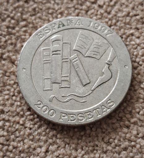 Испания 200 песет, 1997 Хасинто Бенавенте-и-Мартинес