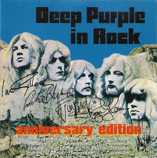 Deep Purple – Deep Purple In Rock Russia 1995 Буклет 4 стр. CD