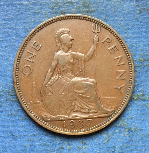 Великобритания 1 пенни 1937