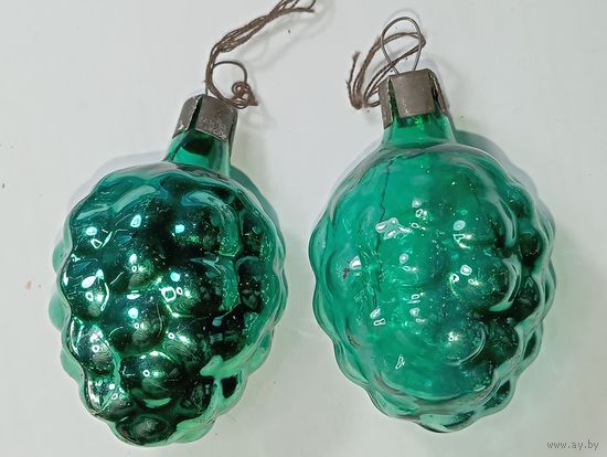 Ёлочная игрушка -  Виноград , СССР. ,