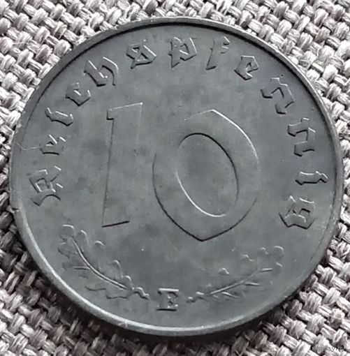 10 рейхспфеннигов 1943 Е