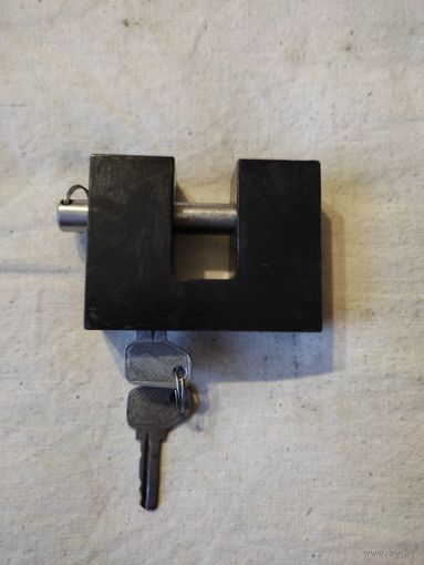 Замок навесной, 2 ключа, реставрация. См. описание.