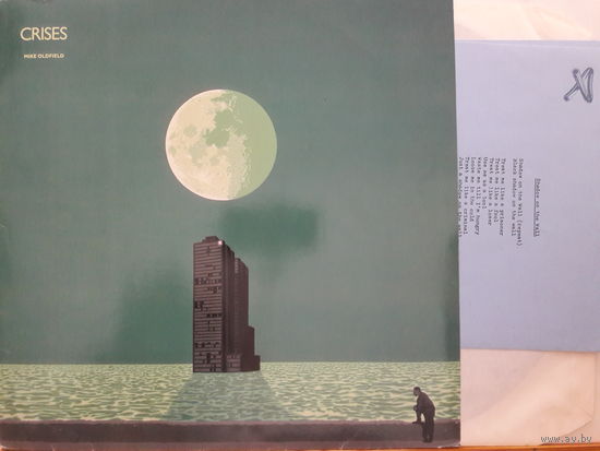 Mike Oldfield LP "Crises" 1983 Germany