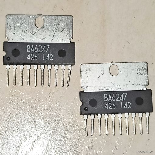 BA6247. VCR 2-канальный контроллер двигателя 18V/1A, 2.2W. Драйвер реверсируемых двигателей постоянного тока