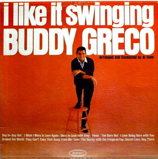 Buddy Greco – I Like It Swinging, LP 1961
