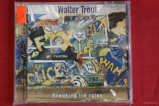 Walter Trout Band - Breaking The Rules (2004, CD)