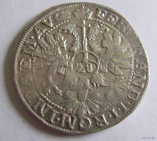 Флорин 28 Stuber вольный город Эмден с именем императора Фердинанда II 1619-1637u/u/
