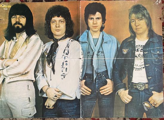 Группа Sweet постер  из 1980-х