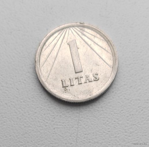 Литва 1 лит, 1991_ KM# 91_сохран