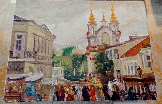 Суша Ал. "Витебск", 30х40см 2019г.