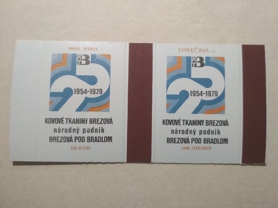 Спичечный коробок Чехословакия