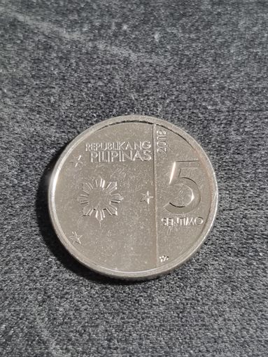 Филиппины 5 сентимо 2018 Unc