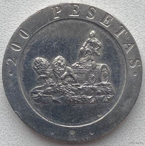 Испания 200 песет 1990 г.