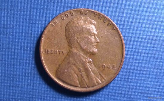 1 цент 1942. США.