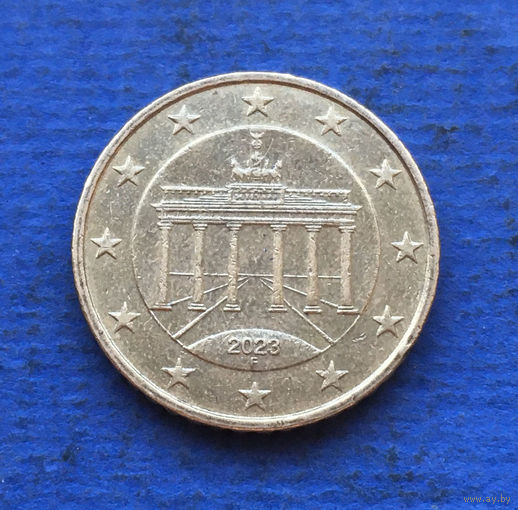 Германия 50 евроцентов 2023 F