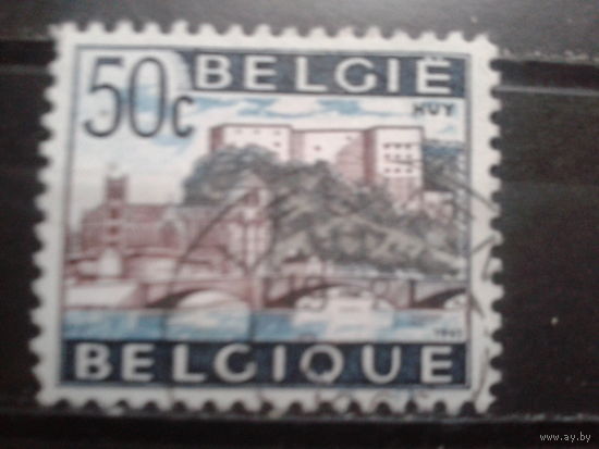 Бельгия 1965 Стандарт, город, мост