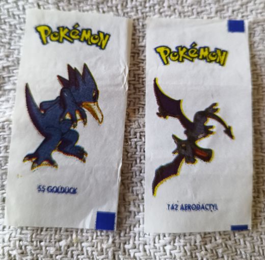Pokemon(покемон) вкладыш от жвачки