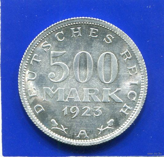 Германия 500 марок 1923 А