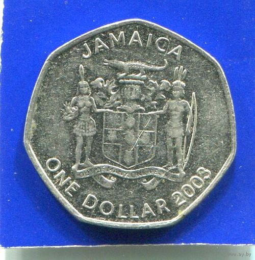 Ямайка 1 доллар 2003