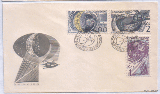 ЧСЛ. М. 1515/19. 1965. Спецгашения.