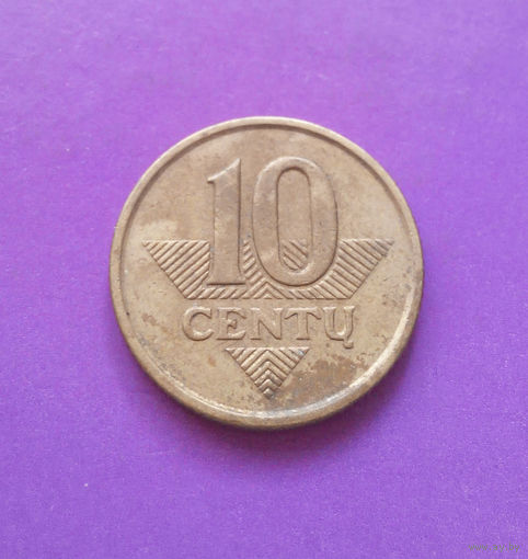 10 центов 1999 Литва #01