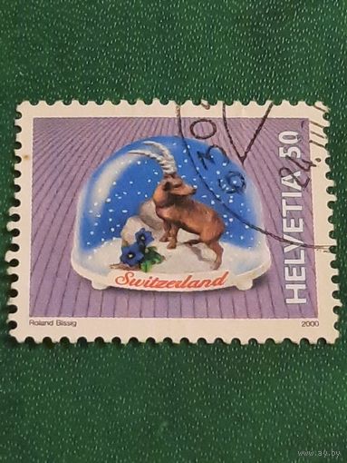 Швейцария 2000. Рождественская марка