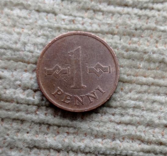 Werty71 Финляндия 1 пенни 1968