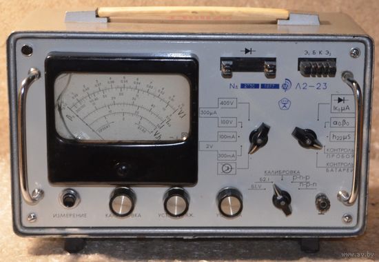 Прибор СССР Испытатель полупроводниковых приборов Л2-23