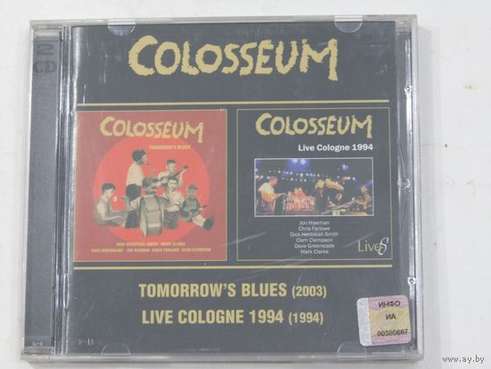Диск. Фирменный диск. CD диск. Colloseum "Live Cologne"(1994) (2)