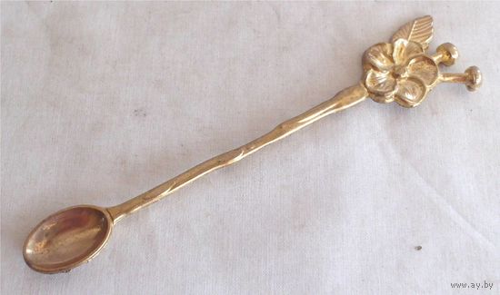 Ложка кофейная Латунь